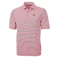 Alabama Crimson Tide NCAA Virtue Eco Pique Stripe Recycled Polo