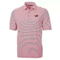 NCAA Illinois State Redbirds Virtue Eco Pique Stripe Recycled Polo