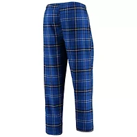 NBA Blue/Black New York Knicks Ultimate Plaid Flannel Pants