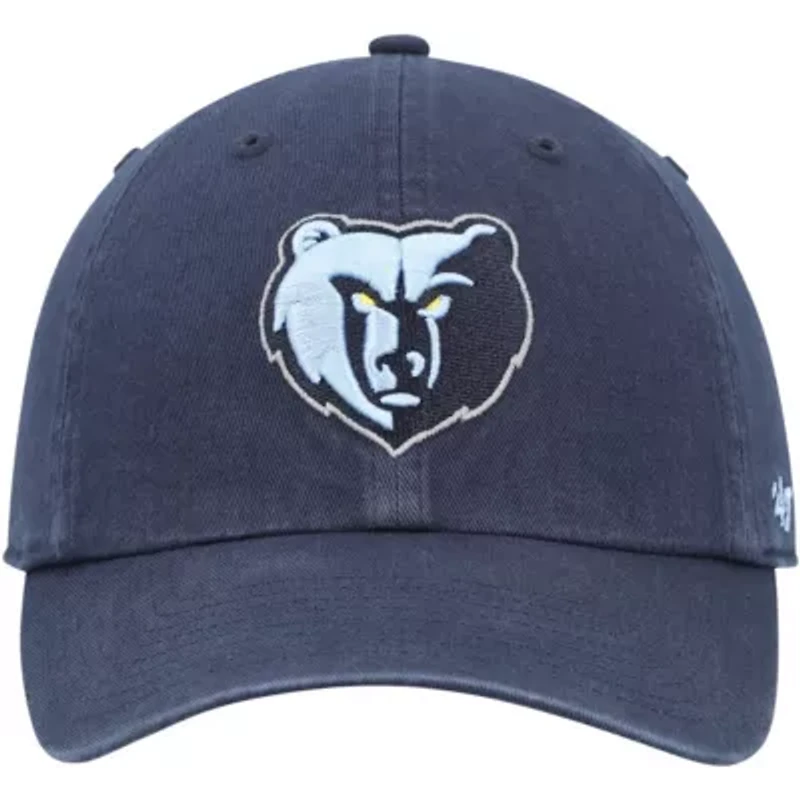 NBA Memphis Grizzlies Primary Logo Clean Up Adjustable Hat