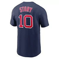 Boston Red Sox MLB Nike Trevor Story Name & Number T-Shirt