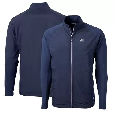 NCAA Jackson State Tigers Big & Tall Adapt Eco Knit Hybrid Recycled Full-Zip Jacket
