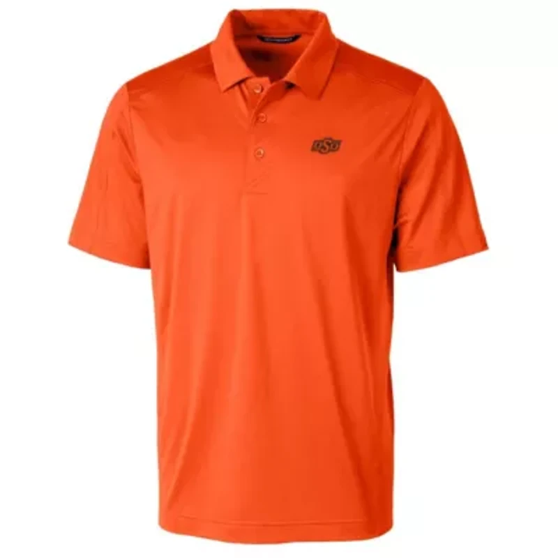 NCAA Oklahoma State Cowboys Big & Tall Prospect Textured Stretch Polo