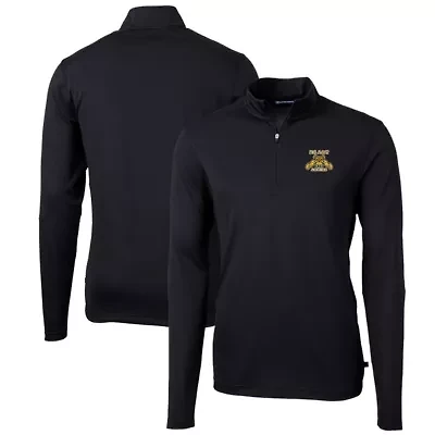 NC A&T Aggies NCAA North Carolina Big & Tall Virtue Eco Pique Recycled Quarter-Zip Pullover Top