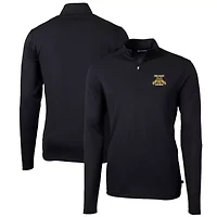 NC A&T Aggies NCAA North Carolina Big & Tall Virtue Eco Pique Recycled Quarter-Zip Pullover Top