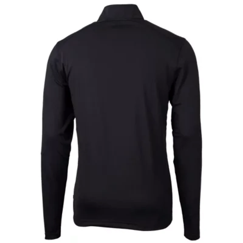 NC A&T Aggies NCAA North Carolina Big & Tall Virtue Eco Pique Recycled Quarter-Zip Pullover Top