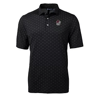 NCAA Georgia Bulldogs Big & Tall Virtue Eco Pique Tile Print Recycled Polo