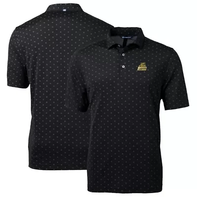 NCAA Bryant Bulldogs Big & Tall Virtue Eco Pique Tile Print Recycled Polo
