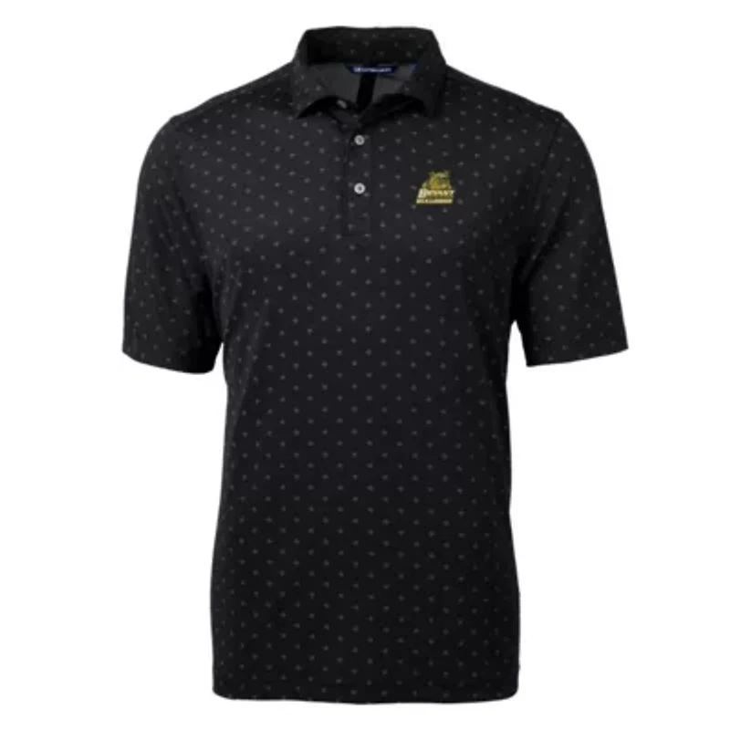 NCAA Bryant Bulldogs Big & Tall Virtue Eco Pique Tile Print Recycled Polo