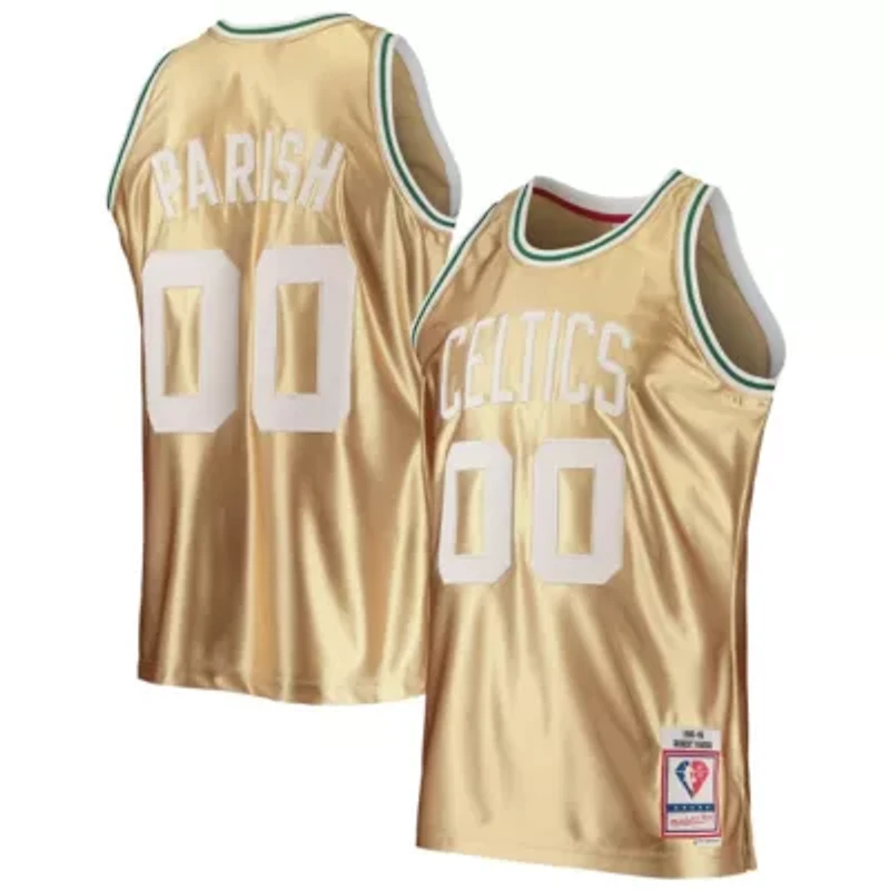 NBA Robert Parish Boston Celtics 75th Anniversary 1985/86 Hardwood Classics Swingman Jersey