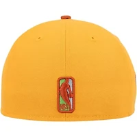 NBA Gold/Rust Brooklyn Nets 59FIFTY Fitted Hat