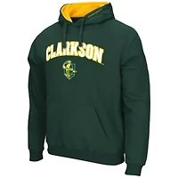 NCAA Clarkson Golden Knights Arch & Logo 3.0 Pullover Hoodie