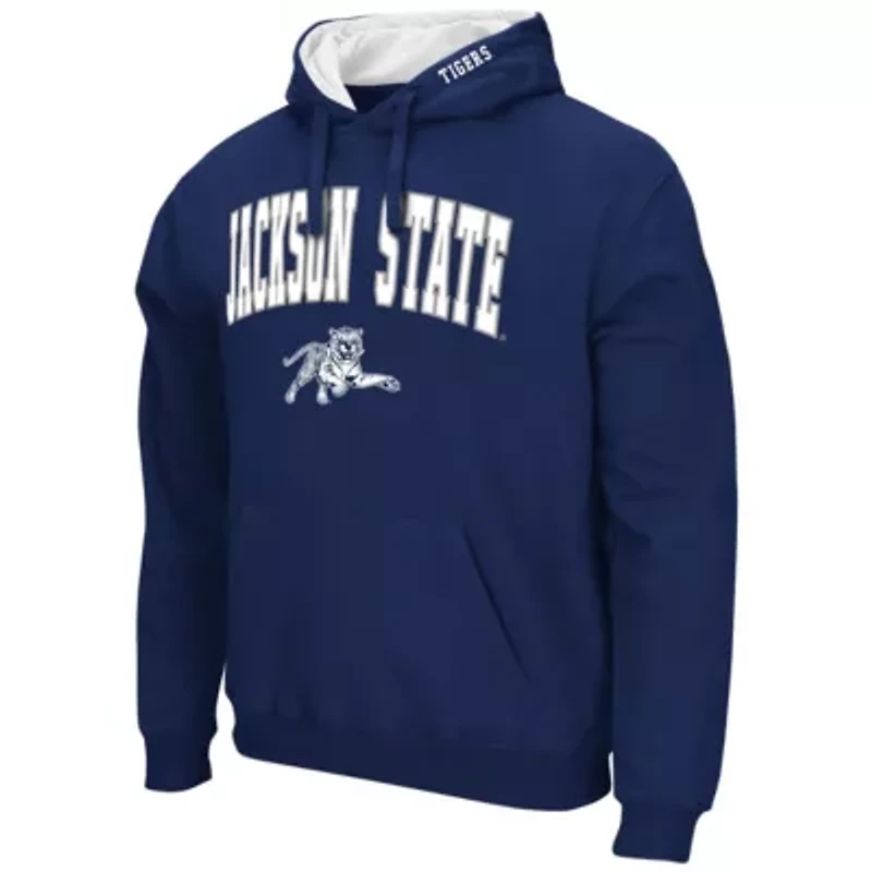 NCAA Jackson State Tigers Arch & Logo 3.0 Pullover Hoodie