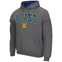 NC A&T Aggies NCAA North Carolina Arch & Logo 3.0 Pullover Hoodie