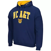 NC A&T Aggies NCAA North Carolina Arch & Logo 3.0 Pullover Hoodie