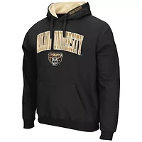 NCAA Oakland Golden Grizzlies Arch & Logo 3.0 Pullover Hoodie