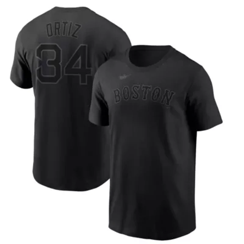 Boston Red Sox MLB Nike David Ortiz Name & Number T-Shirt