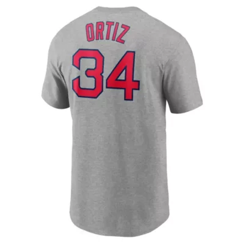 Boston Red Sox MLB Nike David Ortiz Name & Number T-Shirt