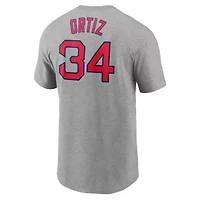 Boston Red Sox MLB Nike David Ortiz Name & Number T-Shirt