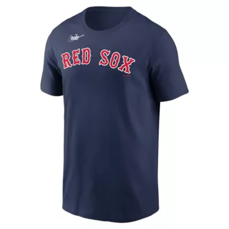 Boston Red Sox MLB Nike David Ortiz Name & Number Logo T-Shirt