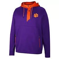 NCAA Clemson Tigers Luge 3.0 Quarter-Zip Hoodie