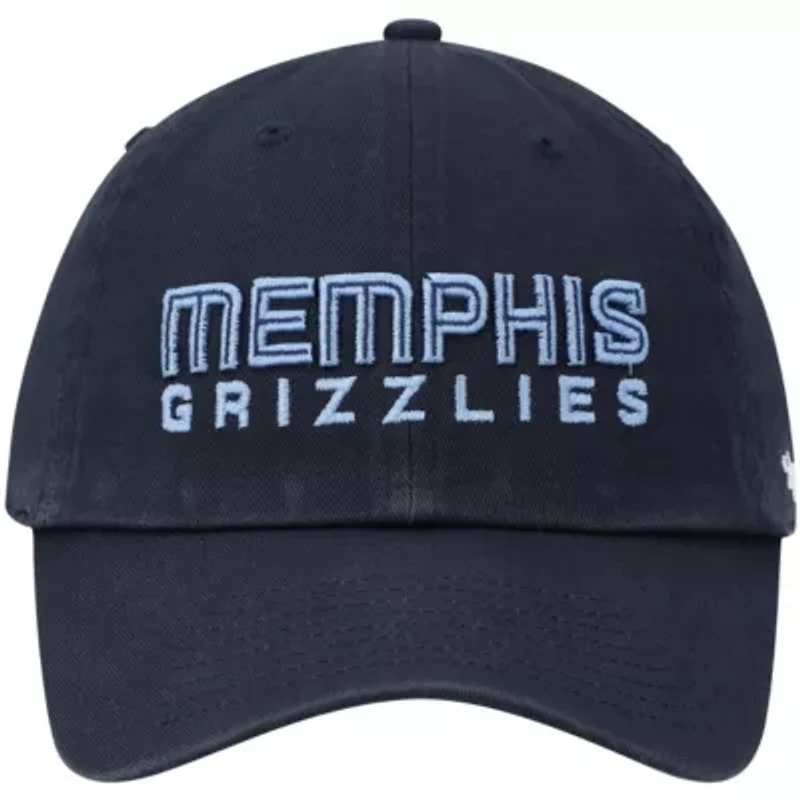 NBA Memphis Grizzlies Clean Up Wordmark Adjustable Hat