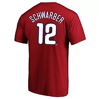 MLB Fanatics Kyle Schwarber Philadelphia Phillies Big & Tall Name Number T-Shirt