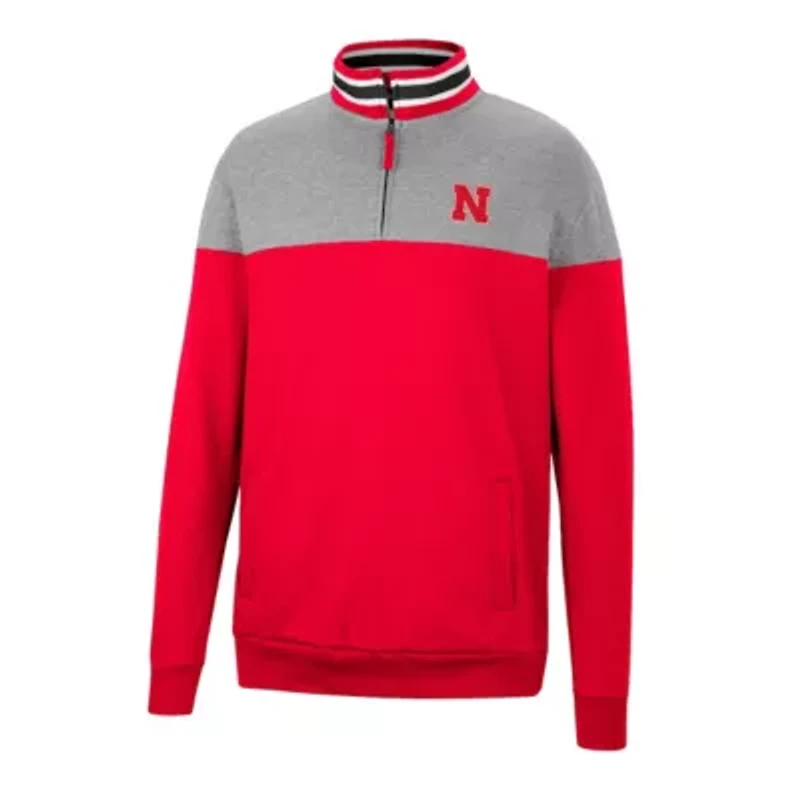 NCAA ed Nebraska Huskers Be the Ball Quarter-Zip Top