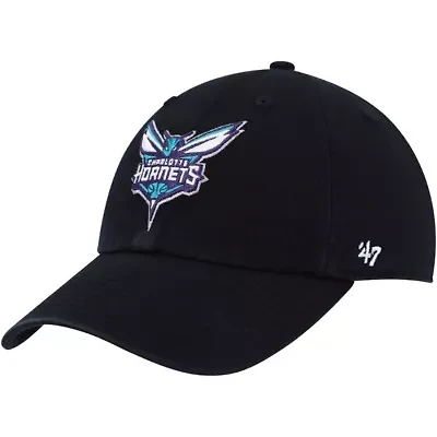 NBA Charlotte Hornets Team Logo Clean Up Adjustable Hat
