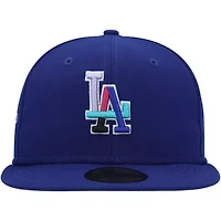 MLB Los Angeles Dodgers 1988 World Series Polar Lights 59FIFTY Fitted Hat
