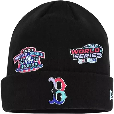 Boston Red Sox MLB Boston Sox Polar Lights Cuffed Knit Hat