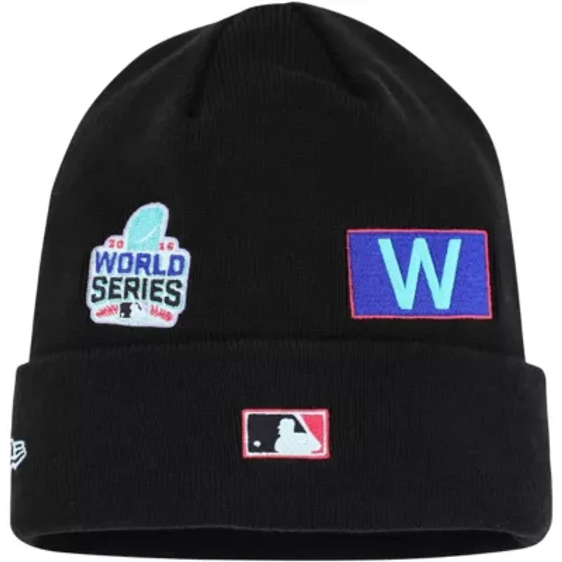 MLB Chicago Cubs Polar Lights Cuffed Knit Hat
