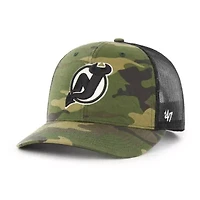 NHL Camo/Black New Jersey Devils Trucker Snapback Hat