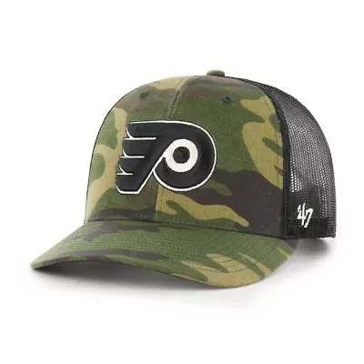NHL Camo/Black Philadelphia Flyers Trucker Snapback Hat