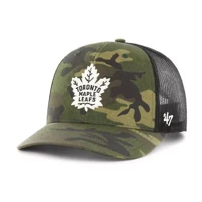 NHL Camo/Black Toronto Maple Leafs Trucker Snapback Hat