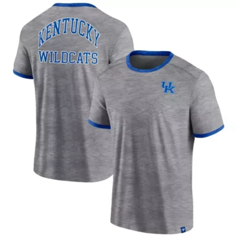 NCAA Fanatics Kentucky Wildcats Classic Stack Ringer T-Shirt