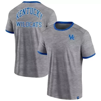 NCAA Fanatics Kentucky Wildcats Classic Stack Ringer T-Shirt