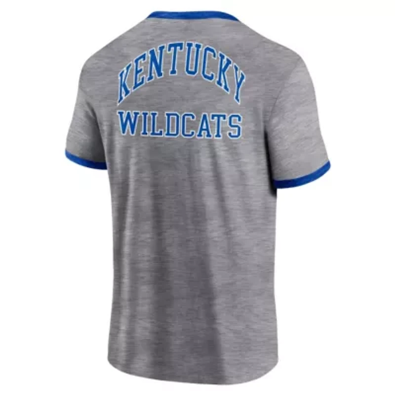 NCAA Fanatics Kentucky Wildcats Classic Stack Ringer T-Shirt