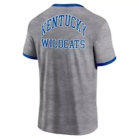 NCAA Fanatics Kentucky Wildcats Classic Stack Ringer T-Shirt