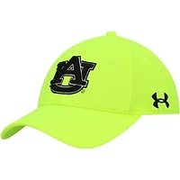 NCAA Under Armour Neon Auburn Tigers Signal Call Performance Flex Hat
