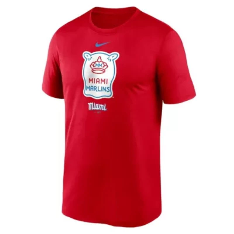 MLB Nike Miami Marlins City Connect Logo T-Shirt