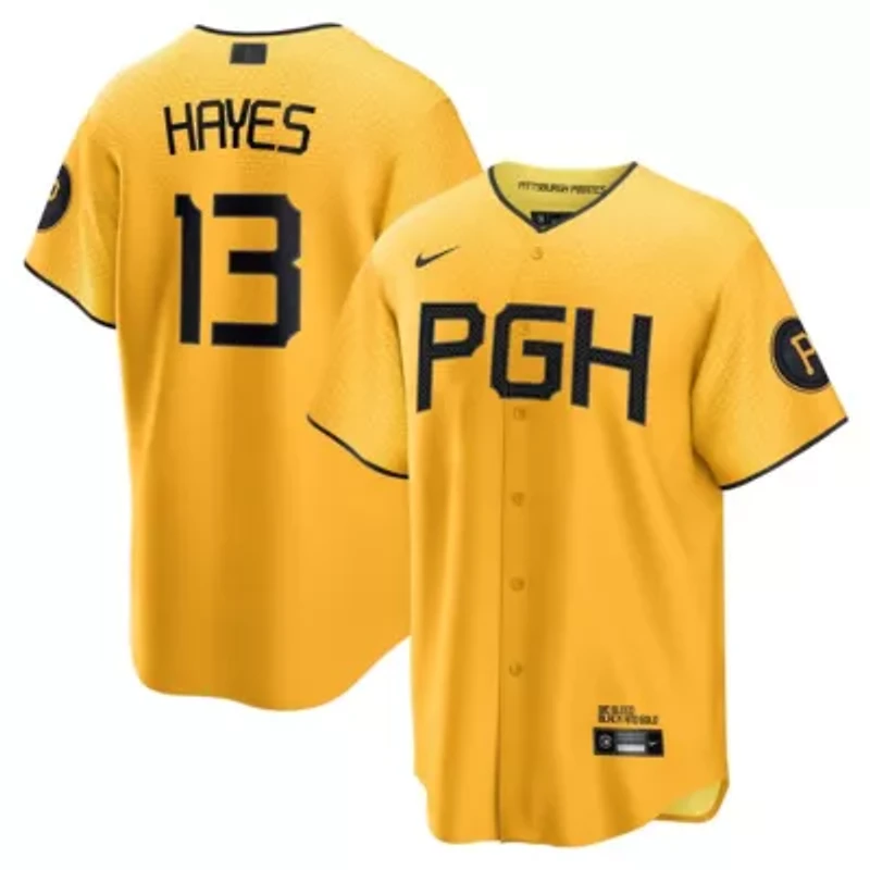 MLB Nike Ke'Bryan Hayes Pittsburgh Pirates City Connect Replica Player Jersey