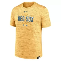 Boston Red Sox MLB Nike City Connect Velocity Practice Performance T-Shirt