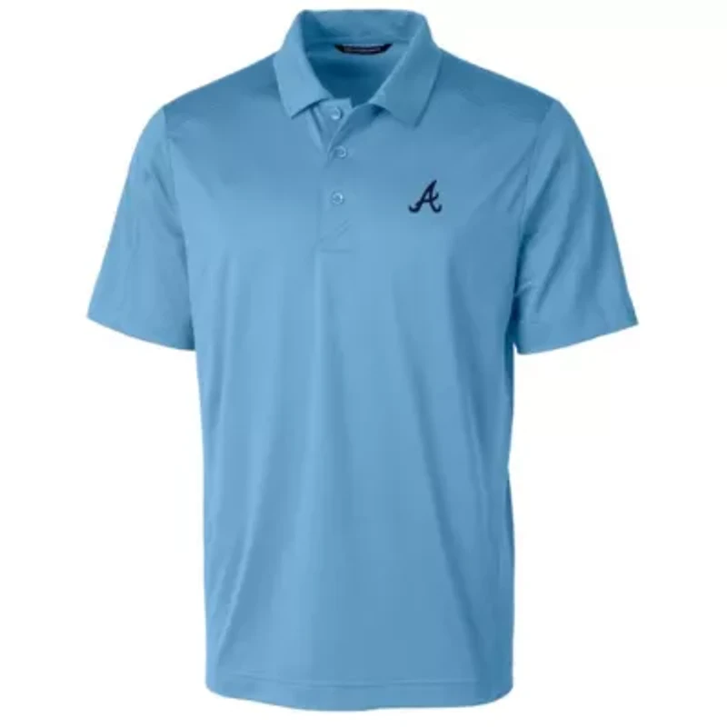 MLB Light Atlanta Braves Prospect Textured Stretch Polo