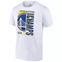 NBA Fanatics Golden State Warriors 2022 Western Conference s Big & Tall Locker Room T-Shirt