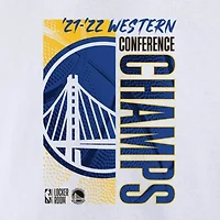 NBA Fanatics Golden State Warriors 2022 Western Conference s Big & Tall Locker Room T-Shirt
