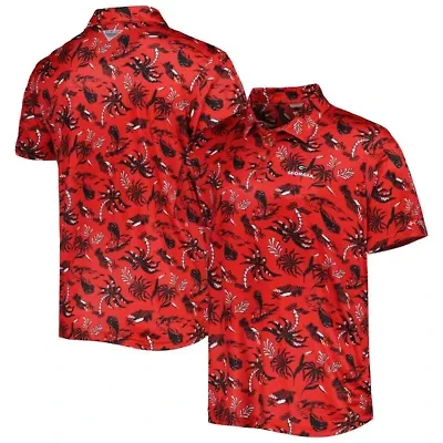 NCAA Georgia Bulldogs Super Terminal Tackle Omni-Shade Polo