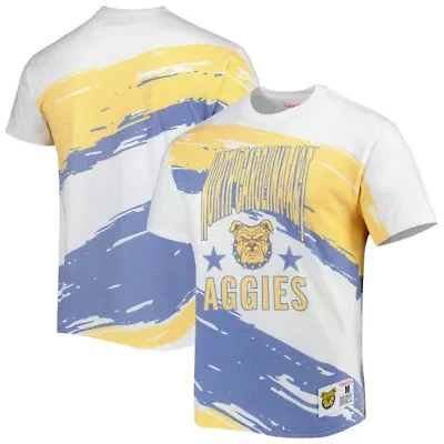 NC A&T Aggies NCAA North Carolina Paintbrush Sublimated T-Shirt