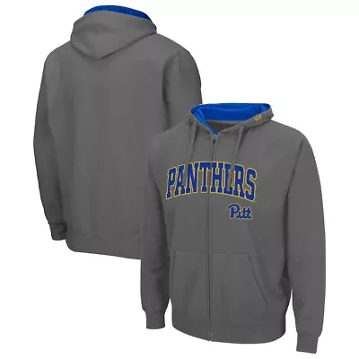 NCAA Pitt Panthers Arch & Team Logo 3.0 Full-Zip Hoodie