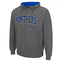 NCAA Pitt Panthers Arch & Team Logo 3.0 Full-Zip Hoodie